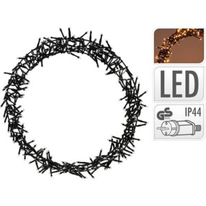 Productfoto: Verlichte Kerstring - 38 cm - 300 LED - Extra Warm Wit