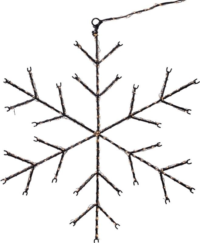 Extra productfoto: LED-Sneeuwvlok - 37 cm - 380 Micro-LED - Timer en Dimmer
