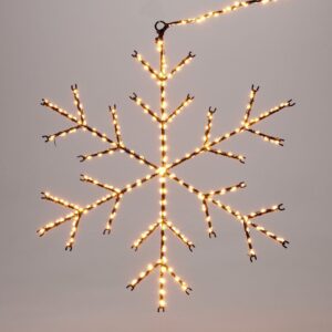 Productfoto: LED-Sneeuwvlok - 37 cm - 380 Micro-LED - Timer en Dimmer
