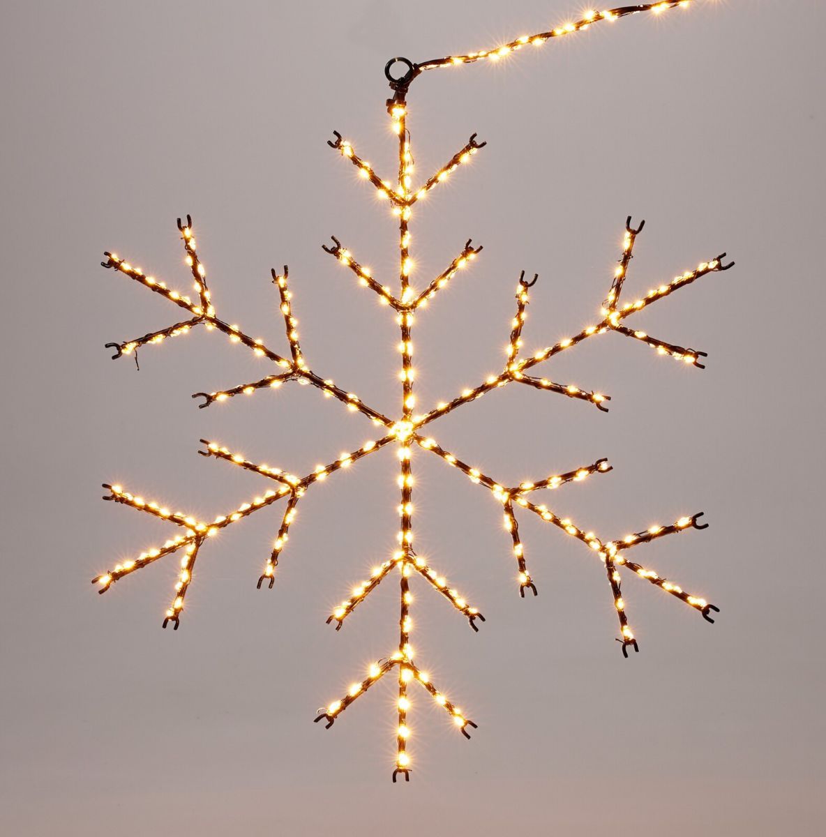 Productfoto: LED-Sneeuwvlok - 37 cm - 380 Micro-LED - Timer en Dimmer