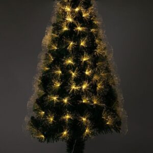 Productfoto: Fiber-Optic Kunstkerstboom - 120 cm - Warmwit Verlicht