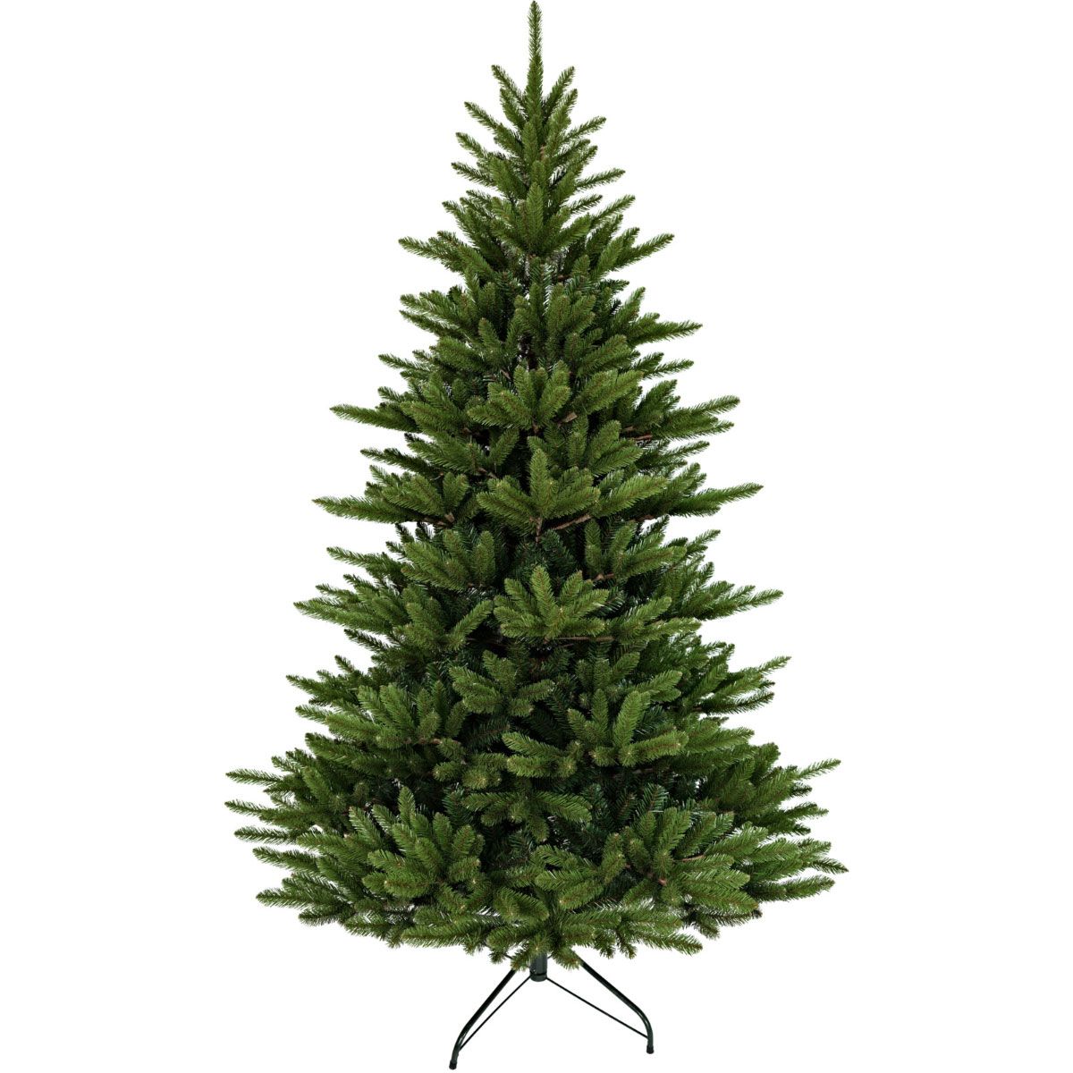 Productfoto: Kunstkerstboom - 150 cm - Groen - Metalen Standaard