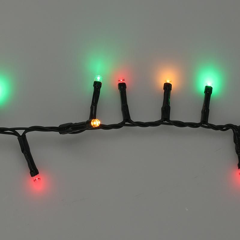 Driekleurige microclusterverlichting met 700 LED-lampjes en 14 meter snoer — productafbeelding