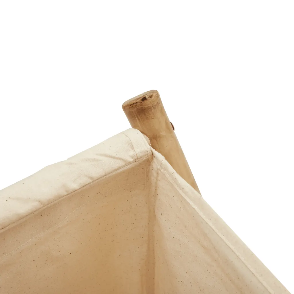 Wasmand bamboe crèmewit 41,5 x 36 x 63,5 cm - Afbeelding 7