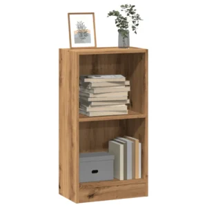 vidaXL Boekenkast artisanaal eiken 40 x 24 x 76 cm