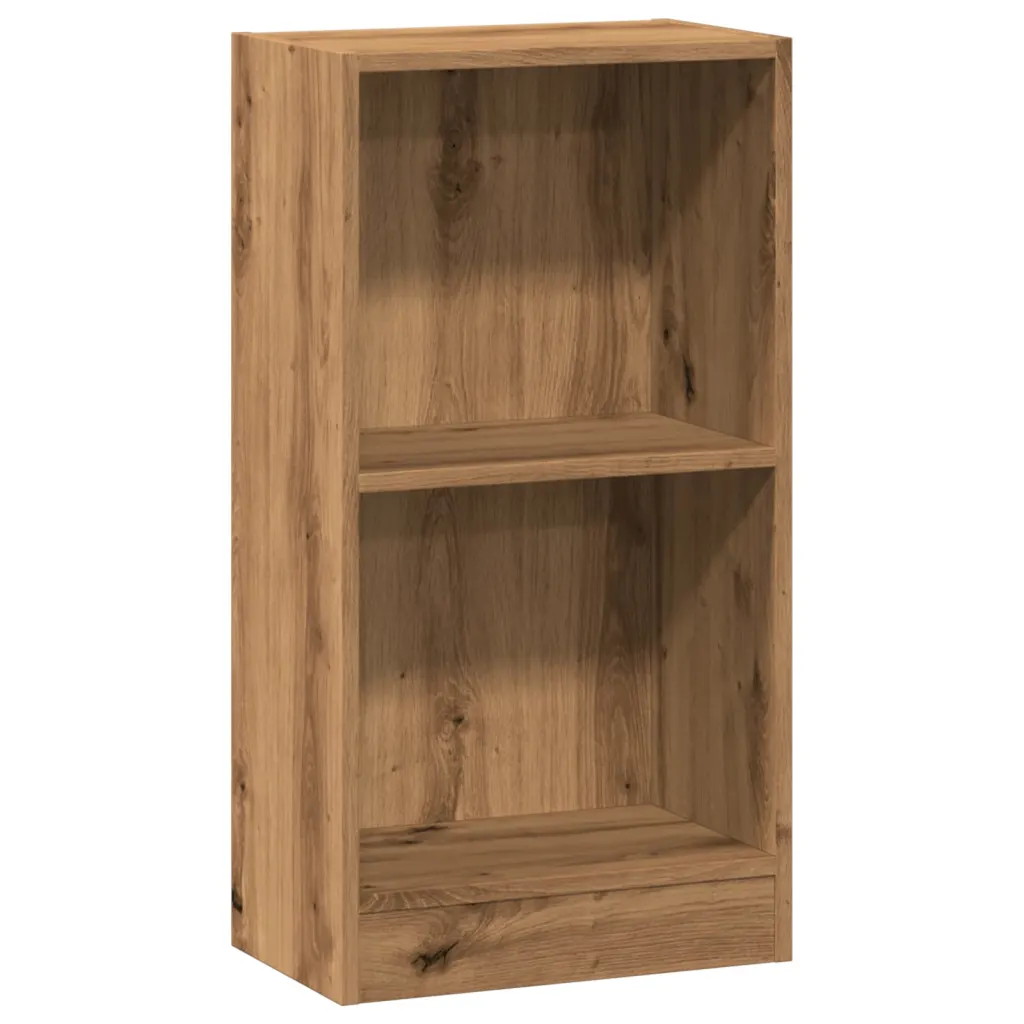 vidaXL Boekenkast artisanaal eiken 40 x 24 x 76 cm