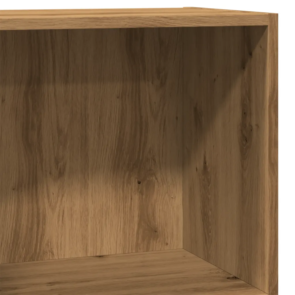 vidaXL Boekenkast artisanaal eiken 40 x 24 x 76 cm