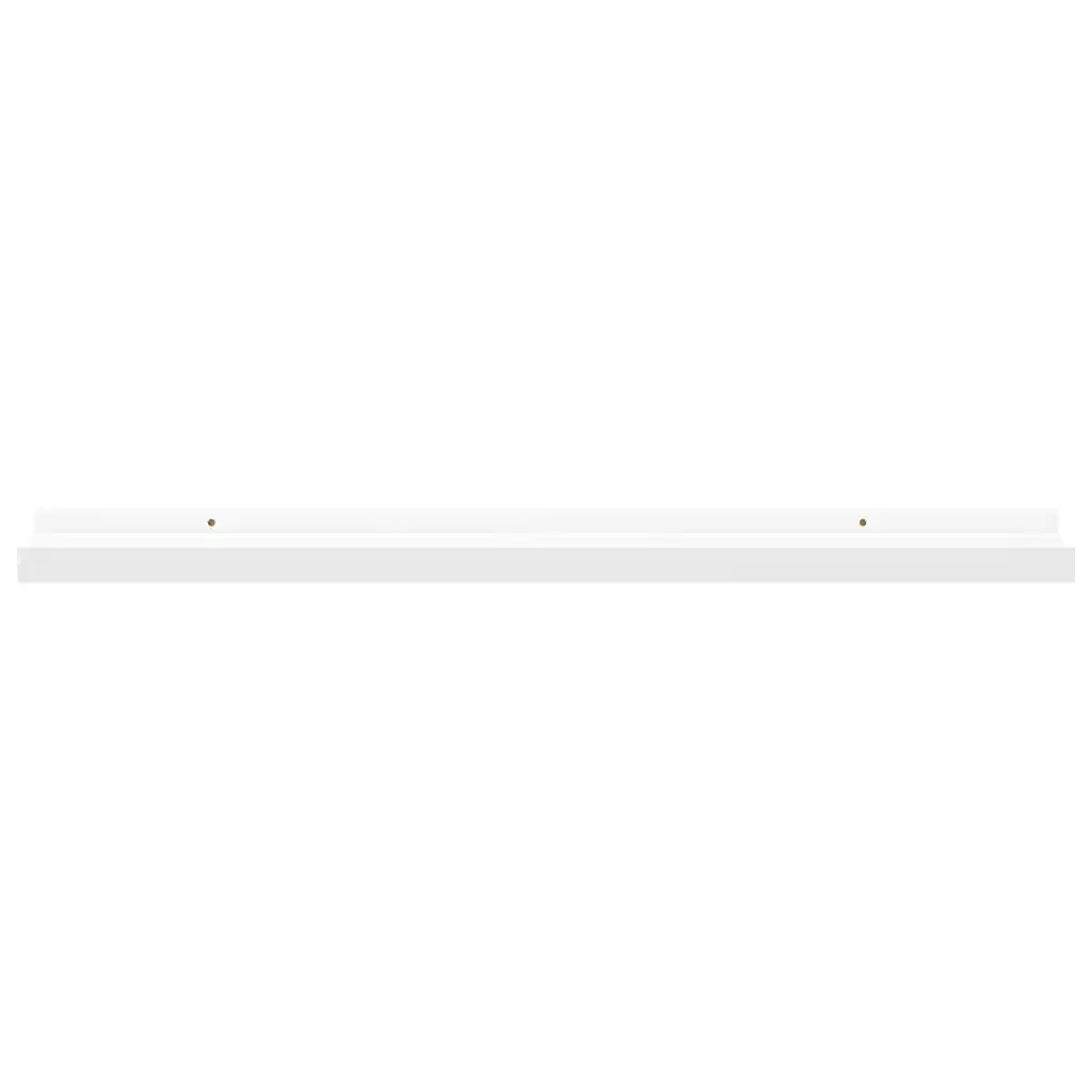 Fotoplanken 2 stuks wit MDF 80 x 9 x 3 cm - Afbeelding 4
