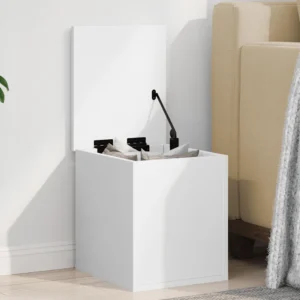 vidaXL Opbergbox wit 30 x 35 x 35 cm