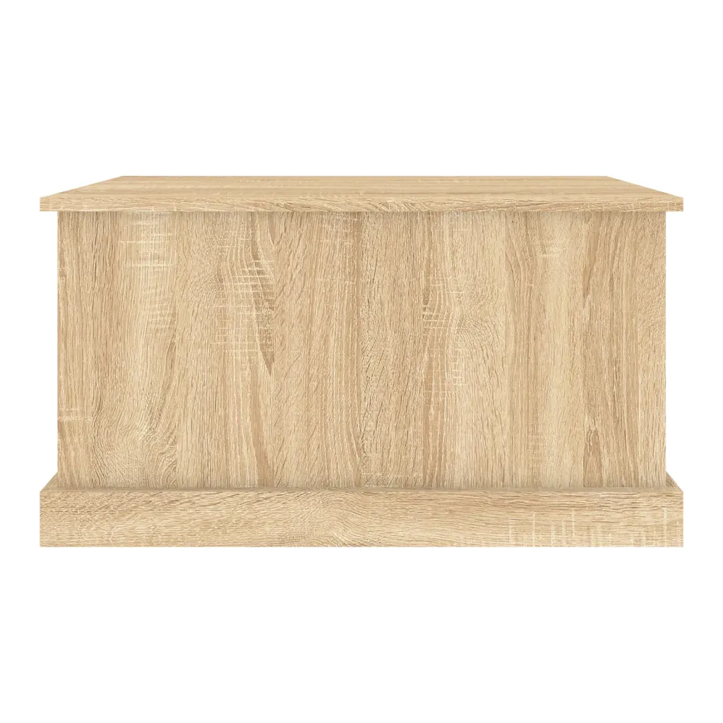 vidaXL Opbergbox sonoma eiken 70 x 40 x 38 cm