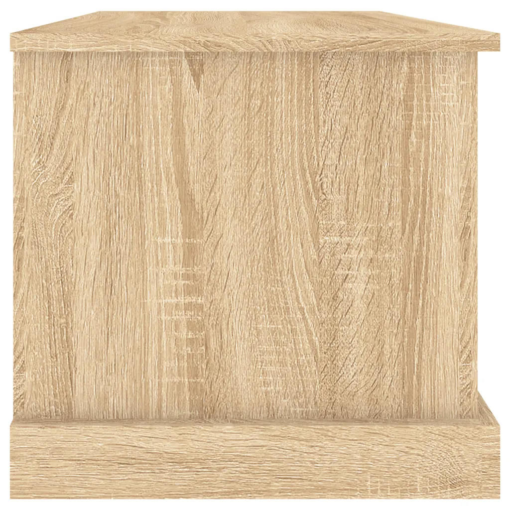 vidaXL Opbergbox sonoma eiken 70 x 40 x 38 cm