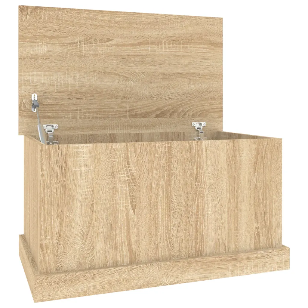 vidaXL Opbergbox sonoma eiken 70 x 40 x 38 cm