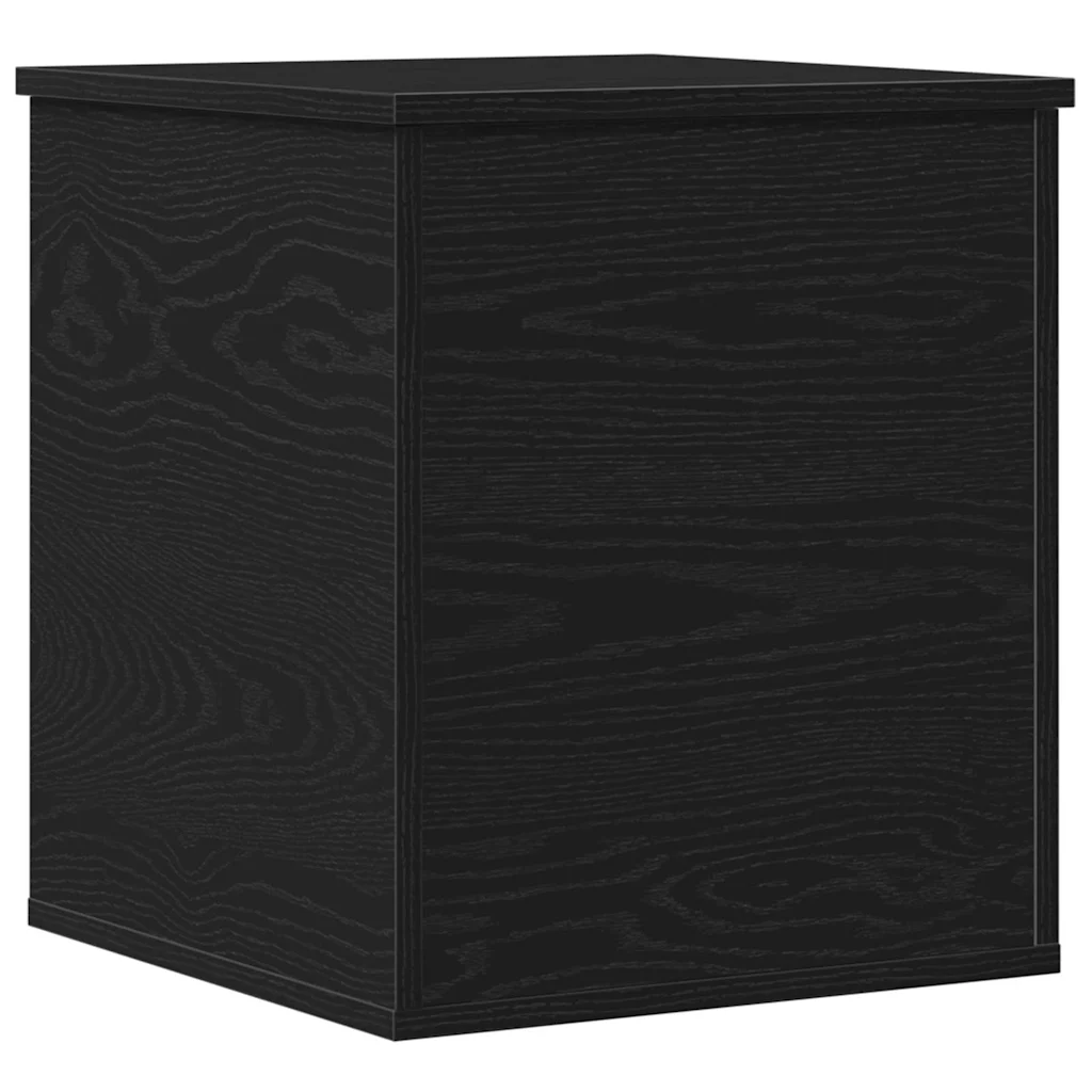 Opbergbox zwart eiken 40 x 42 x 46 cm - Afbeelding 6