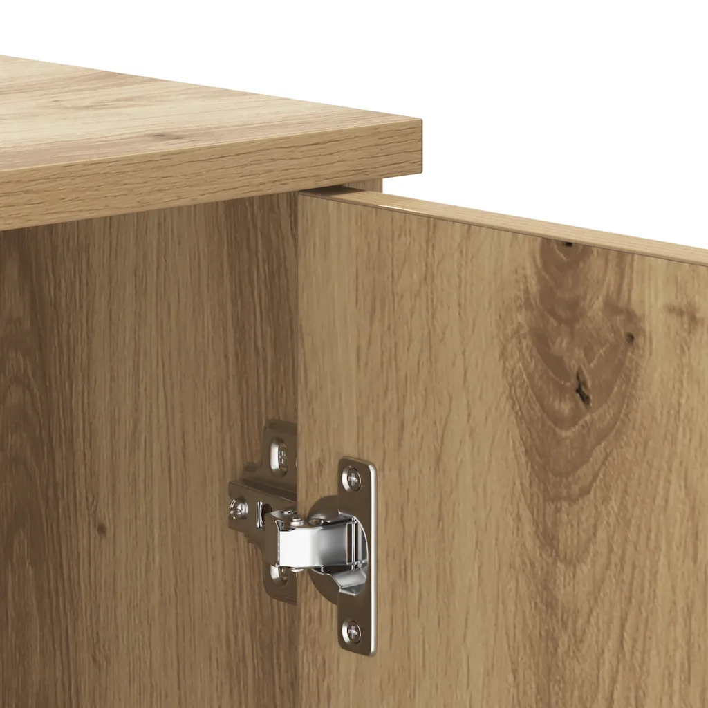 Dressoir artisan eiken 80 x 36 x 75 cm - Afbeelding 7