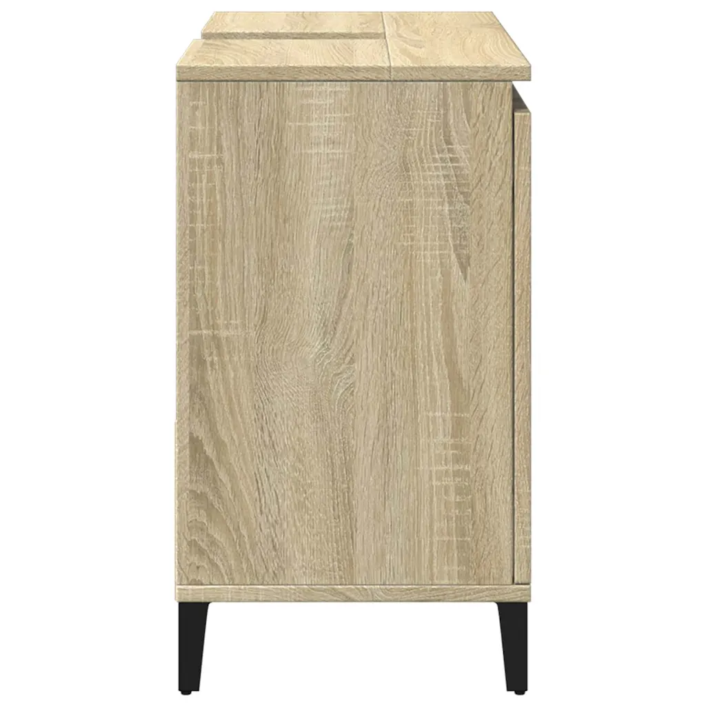 vidaXL Badkamerkast sonoma eiken 65 x 33 x 60 cm