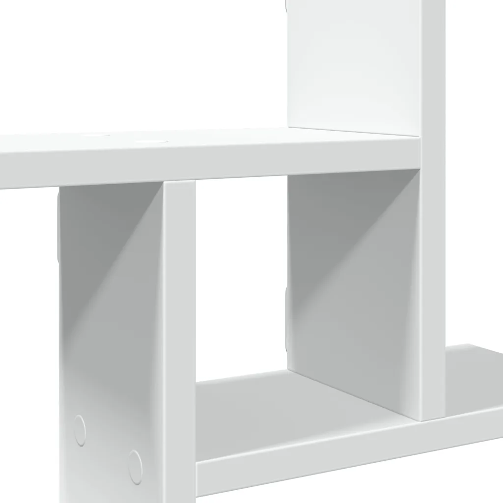 Wandschappen 2 stuks wit 50 x 12 x 50 cm - Afbeelding 7