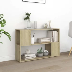 vidaXL Boekenkast sonoma eiken 100 x 24 x 63 cm