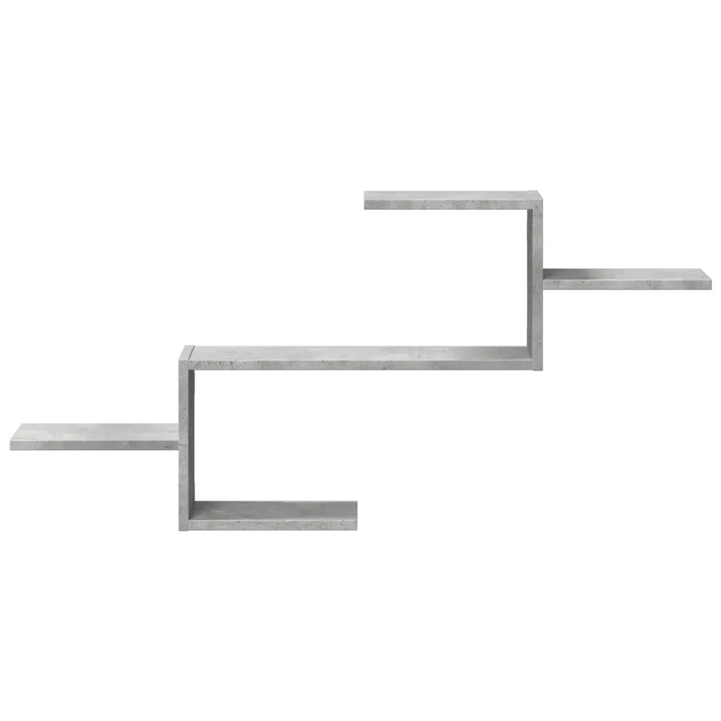 Wandschap betongrijs 104 x 15 x 49 cm - Afbeelding 3