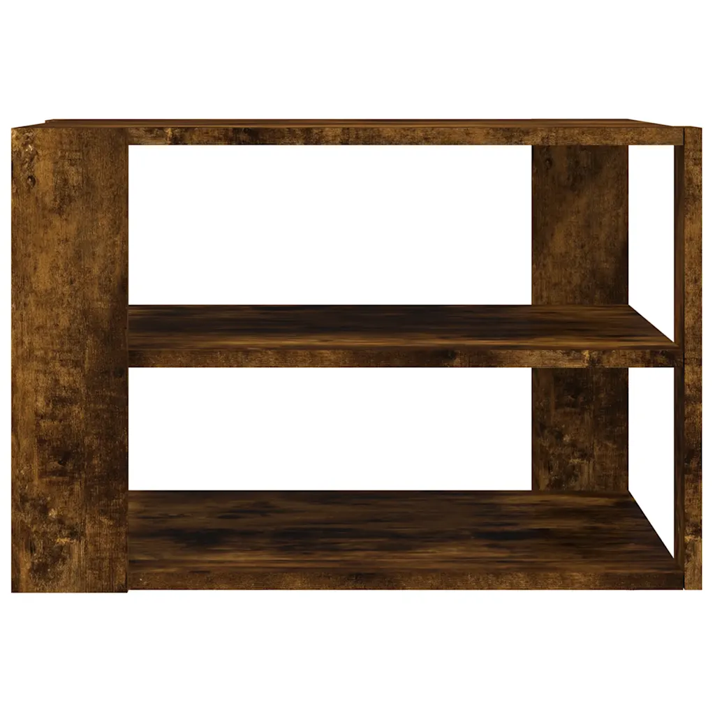 Salontafel gerookt eiken 58 x 58 x 40 cm - Afbeelding 3
