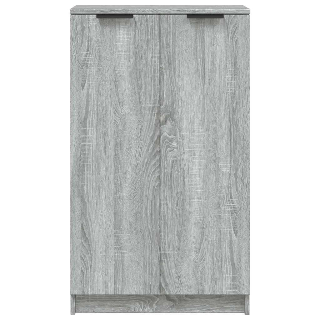vidaXL Schoenenkast grijs sonoma eiken 59 x 35 x 100 cm