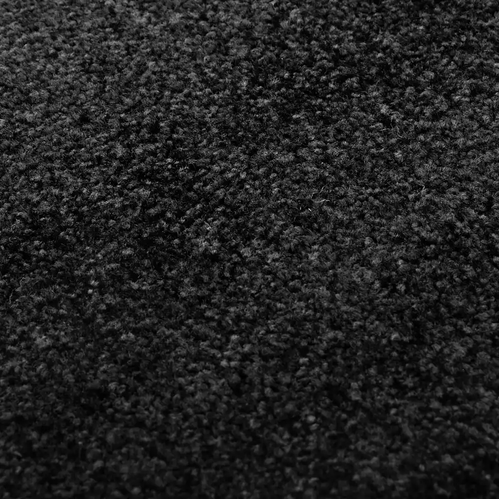 Wasbare deurmat zwart 90 x 120 cm - Afbeelding 5
