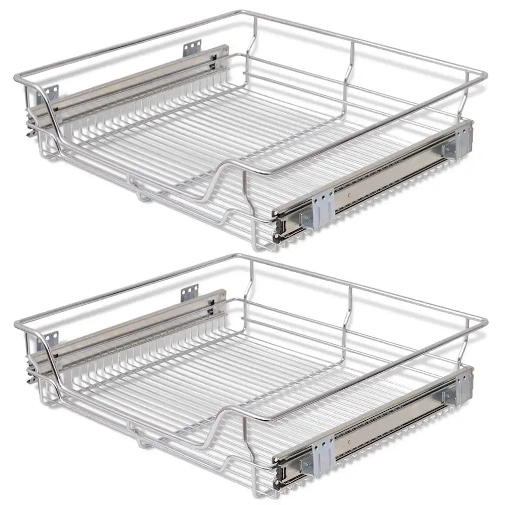 Uittrekbare draadmanden 2 stuks voor kast 60 cm - Afbeelding 2
