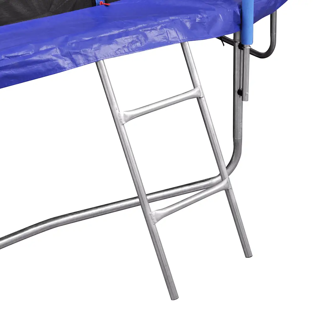 Trampoline 366 cm met net, ladder en regenhoes