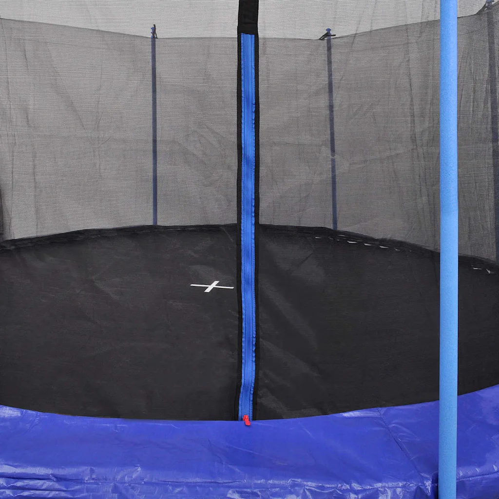 Trampoline 366 cm met net, ladder en regenhoes