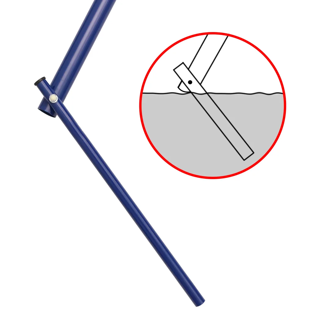 Schommel met frame – oranje, blauw en groen