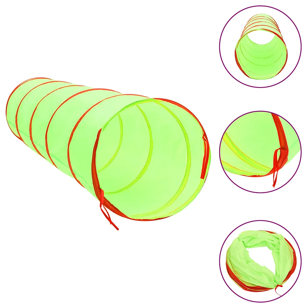 Speeltunnel met draagtas – groen 175 cm