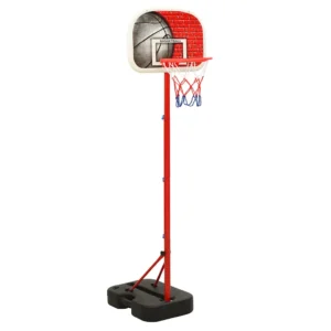 Basketbalset met bal en pomp – verstelbaar
